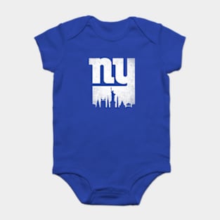 New York Giants Football Baby Bodysuit